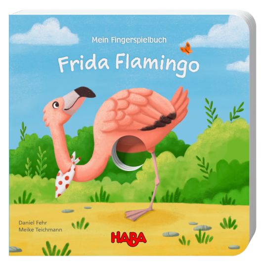Haba Il mio libro dei giochi con le dita - Frida Flamingo