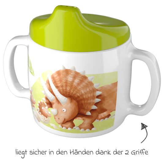 Haba Schnabeltasse / Trinklerntasse 200 ml - Dinos