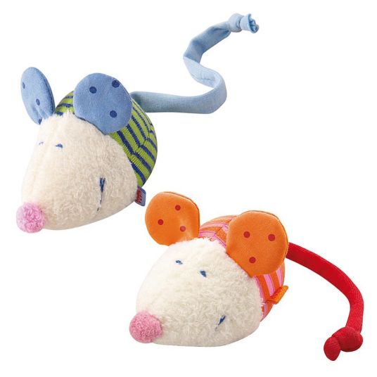 Haba Play animal stuffed mouse - different designs