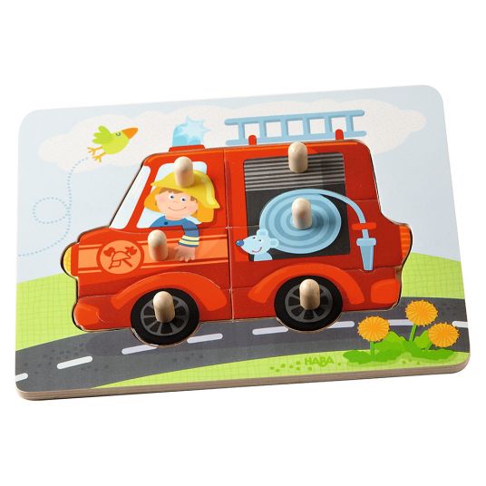 Haba Plug puzzle fire department