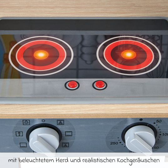 Hape Holz-Spielküche Innovation - mit Licht & Sound