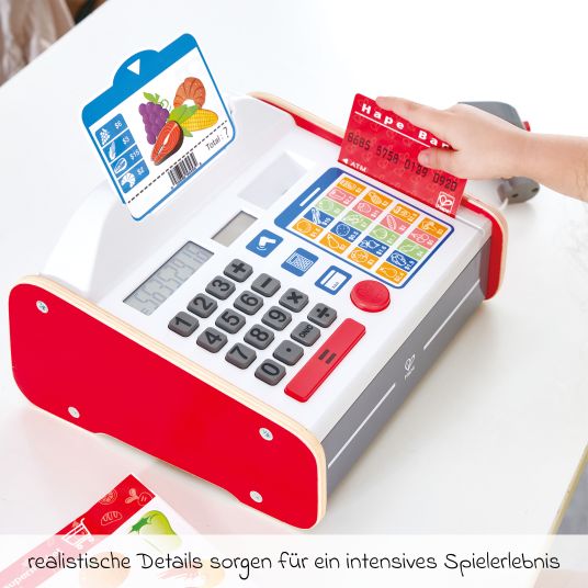 Hape Toy store accessories Play cash register with sound