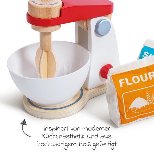 Hape Spielküchengerät Mixer + Rührer