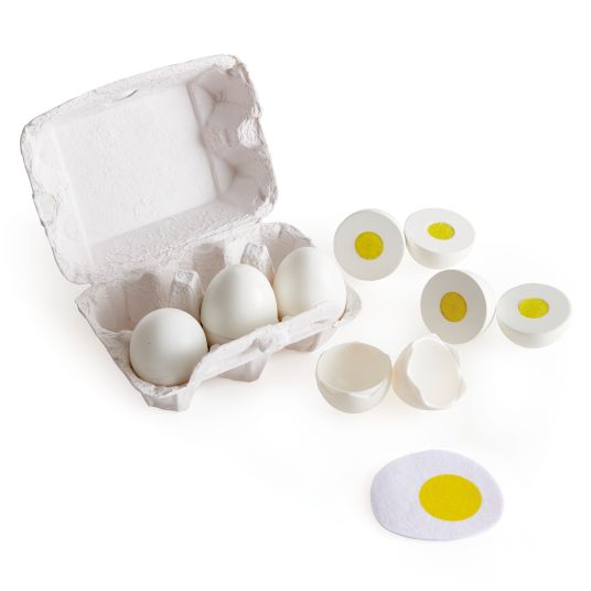 Hape Play food egg carton