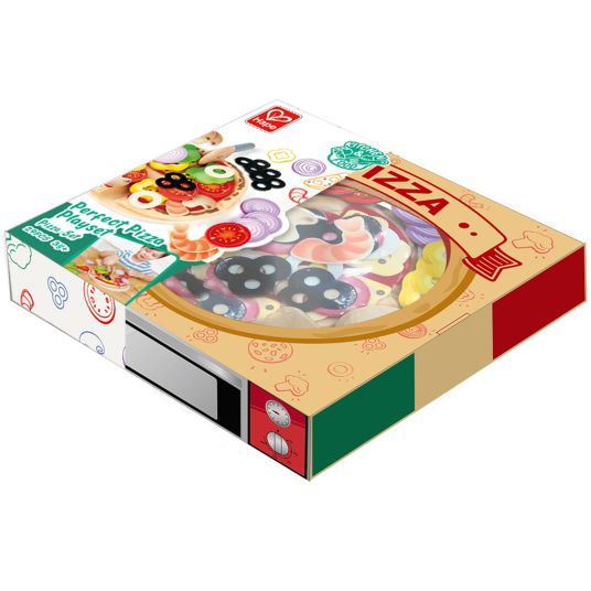 Hape Play food pizza set