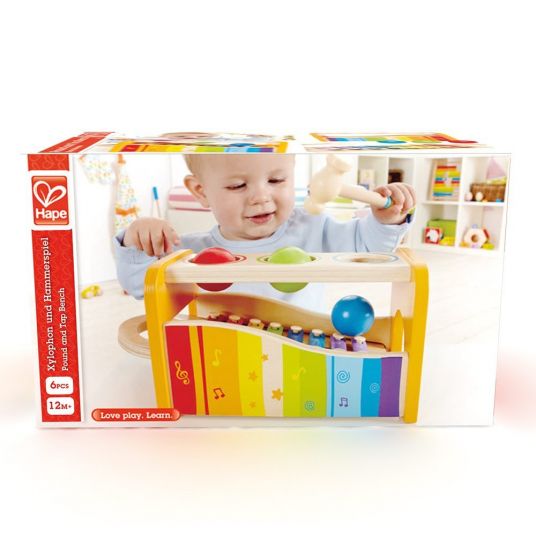 Hape Xylophone and Hammerplay 2 in 1