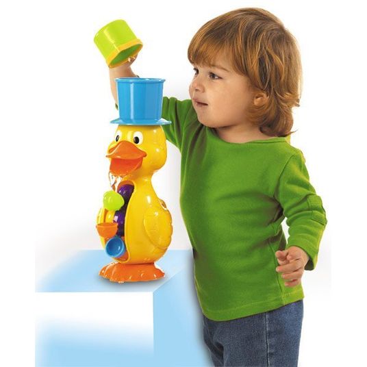 Happy People Bade-Spielzeug Wassermühle Ente