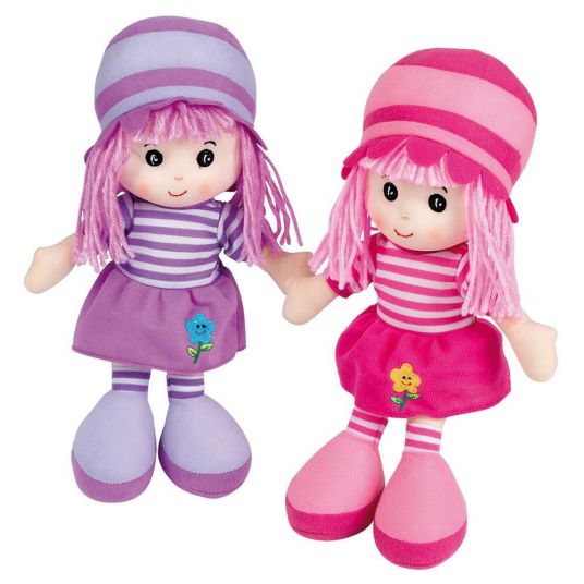 Happy People Cloth doll girlie with rocker legs 30 cm - various designs