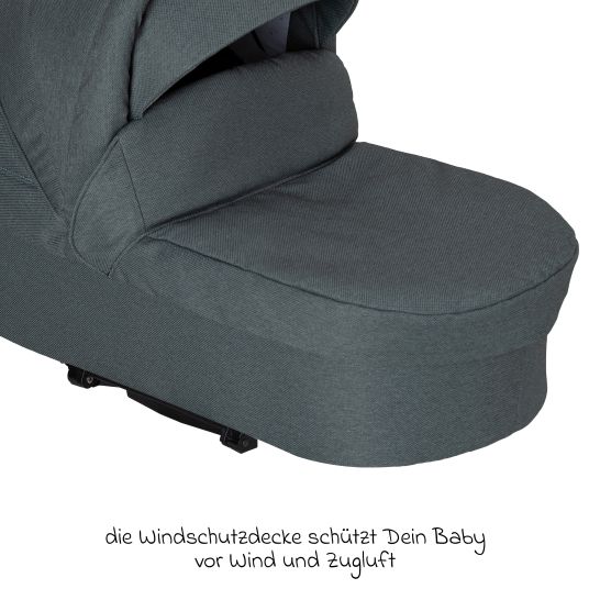 Hartan Babywanne / Falttasche Trend inkl. Windschutz & Softline Matratze für alle GTS-Modelle - Animal Stars