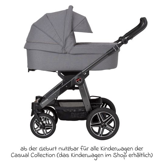Hartan Babywanne / Falttasche Trend inkl. Windschutz & Softline Matratze für alle GTS-Modelle - Little Zoo