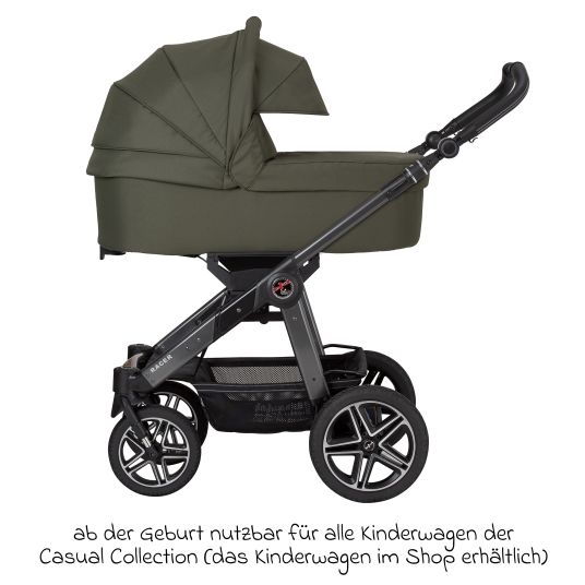 Hartan Babywanne / Falttasche Trend inkl. Windschutz & Softline Matratze für alle GTS-Modelle - Rainbow