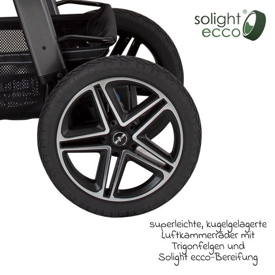 Hartan Buggy & pushchair Racer GTS up to 22 kg load capacity with handbrake, buckling slider incl. rain cover - Animal Stars