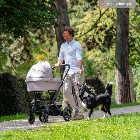 Hartan Buggy & pushchair Vip GTS up to 22 kg load capacity with telescopic push bar incl. rain cover - Little Zoo