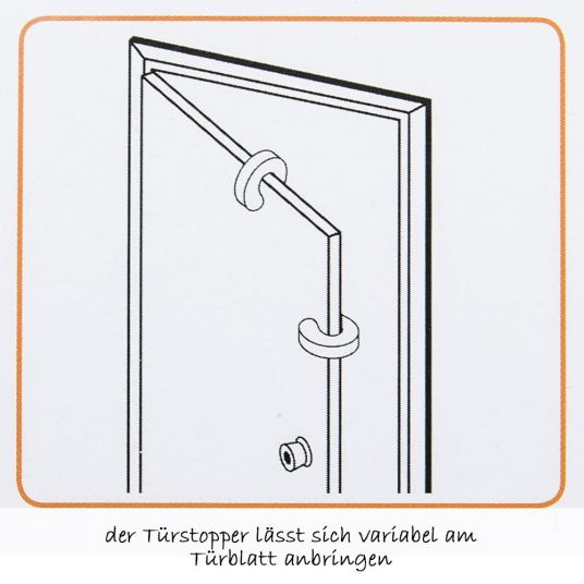 Hartig + Helling Türstopper aus Schaumstoff - 1 Stück