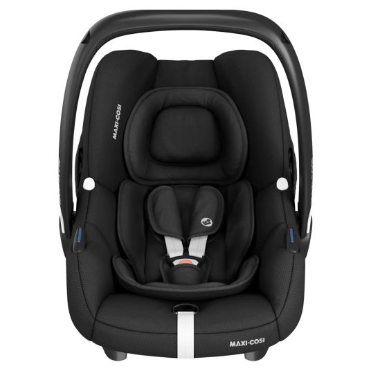 Hauck Set passeggino 3in1 Saturn R Trio Set - incluso Cabriofix Maxi-Cosi i-Size, adattatore + giocattolo appeso e palla con sonaglio GRATIS - Nero Melange