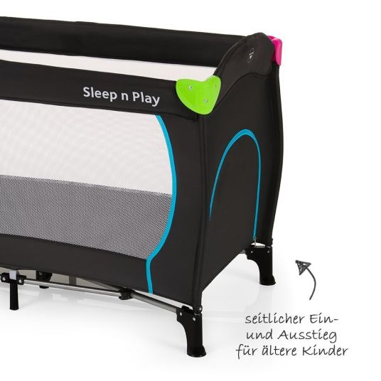 Hauck 4-piece travel bed set Sleep'n Play Center - Multicolor Black