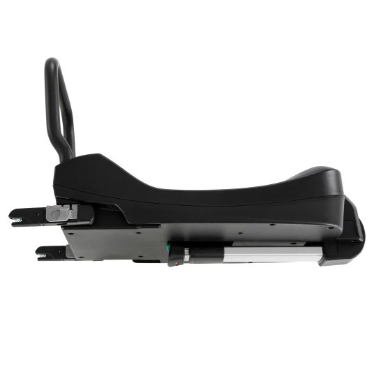 Hauck 4in1 Kinderwagen-Set Saturn R Duoset (bis 25 kg belastbar) inkl. Babyschale, Isofix Basis und XXL Zubehörpaket - Melange Black