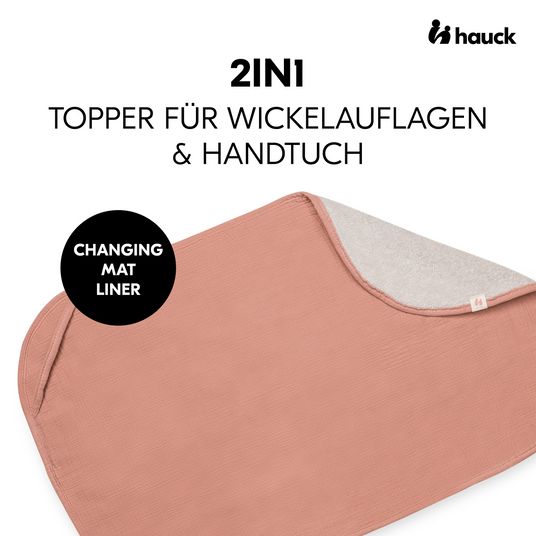 Hauck Auflage / Topper für Wickelauflagen wie Change N Clean - Cork