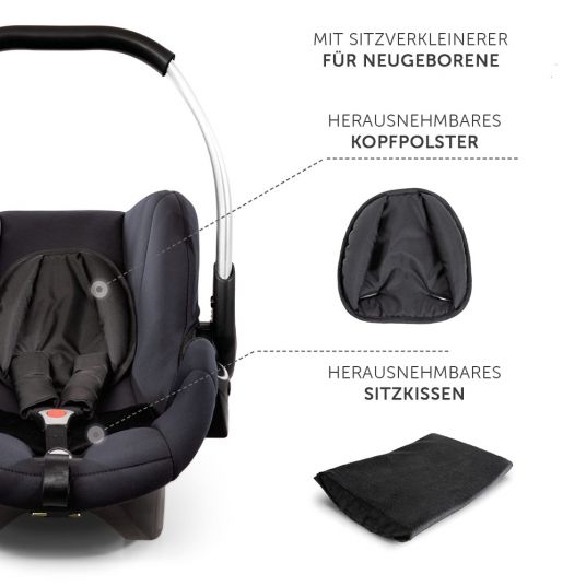 Hauck Babyschale Comfort Fix - Black