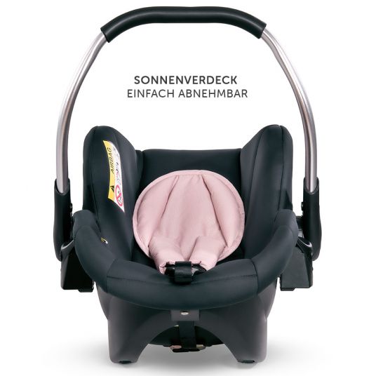 Hauck Baby car seat Comfort Fix - Pink Grey