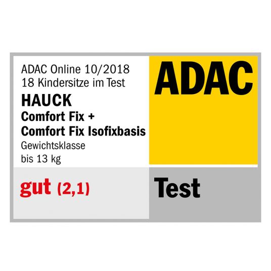 Hauck Babyschale Comfort Fix Set - inkl. Isofix-Base