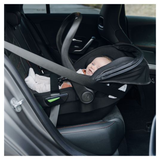 Hauck Babyschale Drive N Care i-Size ab Geburt bis 13 kg (40 - 87 cm) - Black