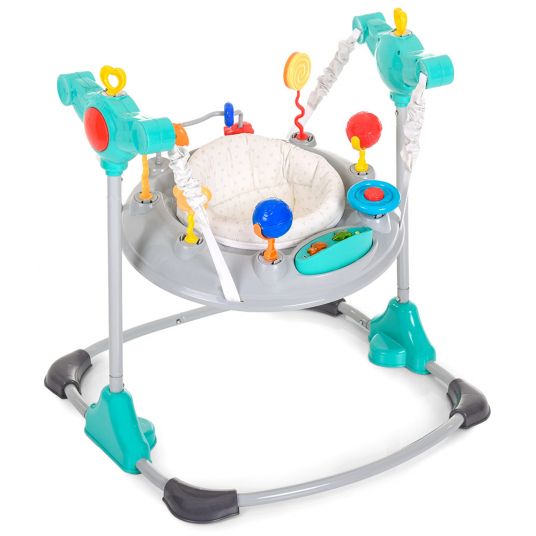 Hauck Baby swing Jump Around incl. play center - Hearts