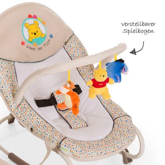 Hauck Baby Bouncer Bungee Deluxe - Disney - Pooh Ready to Play