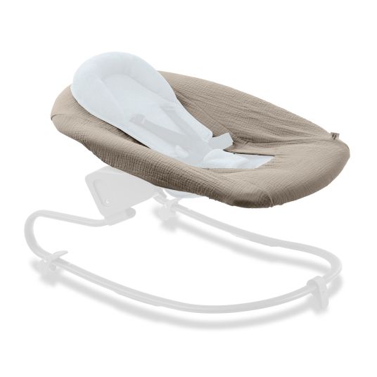 Hauck Cover for Alpha Newborn Bouncer (breathable & easily washable) - Beige