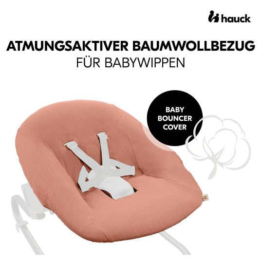 Hauck Copertura per sdraietta Alpha Newborn (traspirante e facilmente lavabile) - Sughero