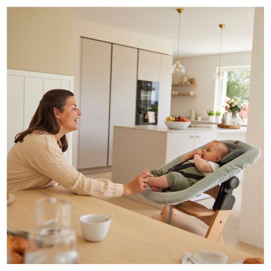 Hauck Bezug für Highchair Bouncer (atmungsaktiv & einfach waschbar) - Sage