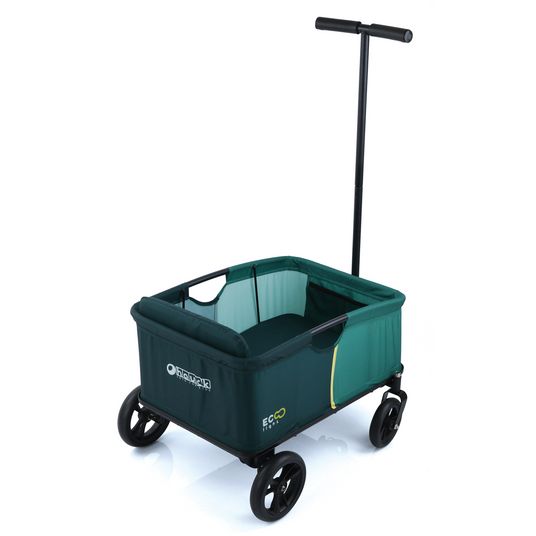 Hauck Eco Mobil Light handcart with seat for one child - Green