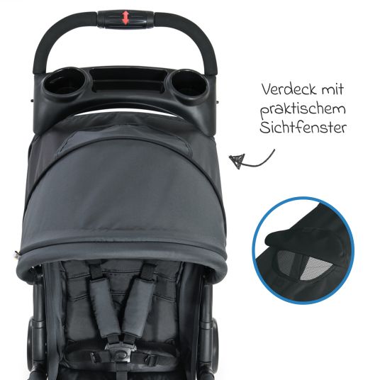 Hauck Buggy Citi Neo II - Caviar Stone