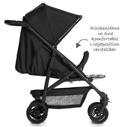 Hauck Buggy Rapid 4 - Argento Caviale