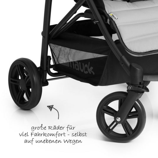 Hauck Buggy Rapid 4 - Caviar Silver