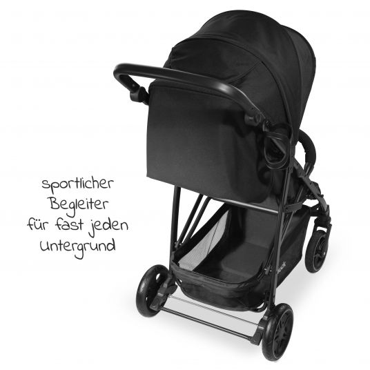 Hauck Buggy Rapid 4R Plus (up to 25 kg) - Black