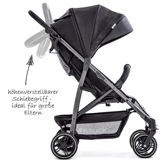 Hauck Buggy Rapid 4S (fino a 25 kg) - Argento Caviale