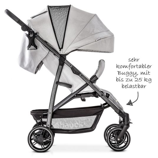 Hauck Buggy Rapid 4S (up to 25 kg) - Lunar Stone