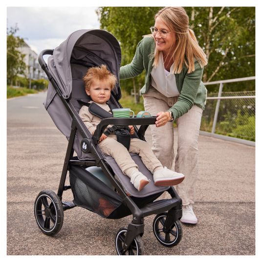 Hauck Buggy Shop N Care 2in1 Travel Set - Grey