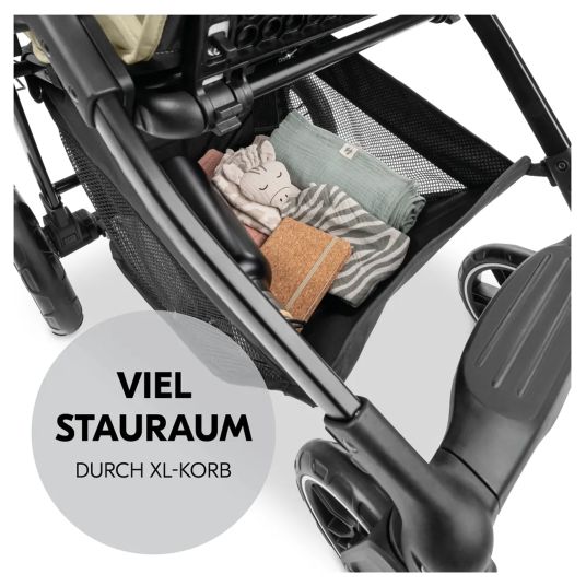 Hauck Buggy Shop N Care con seggiolino auto Pebble Pro - Olive