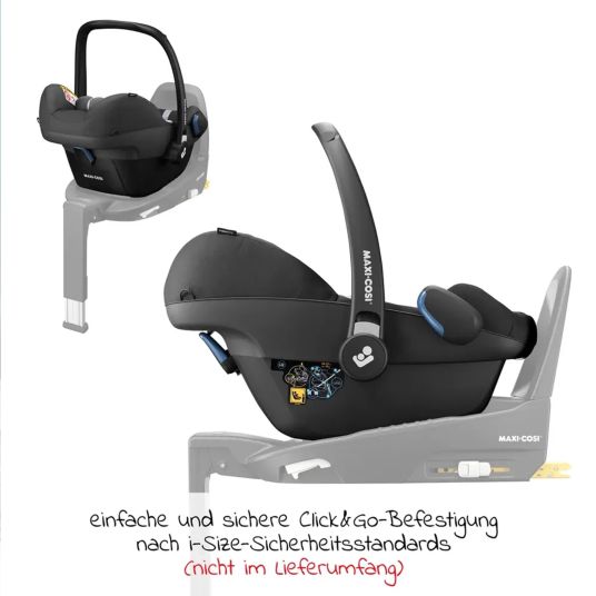 Hauck Buggy Shop N Care con seggiolino auto Pebble Pro e pacchetto accessori XXL - Grigio