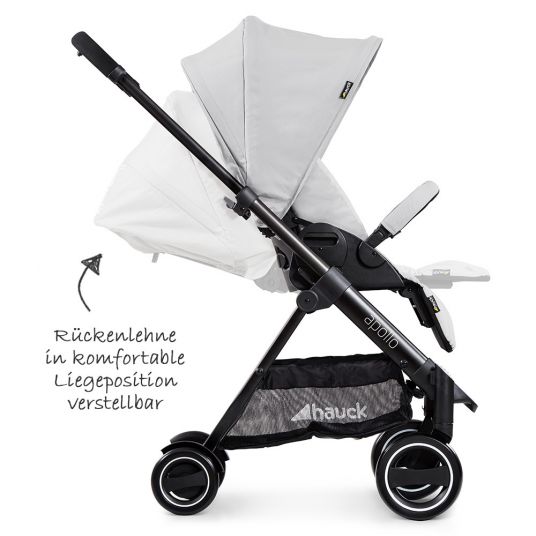 Hauck Buggy & stroller Apollo (loadable up to 25 kg) - Lunar