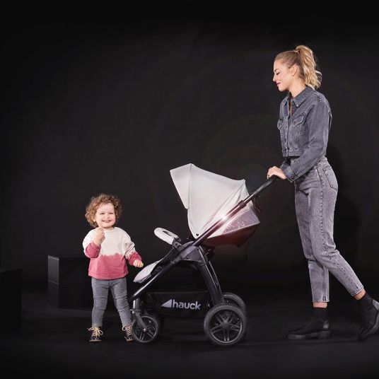Hauck Buggy & stroller Saturn R (up to 25 kg loadable) - Lunar Stone