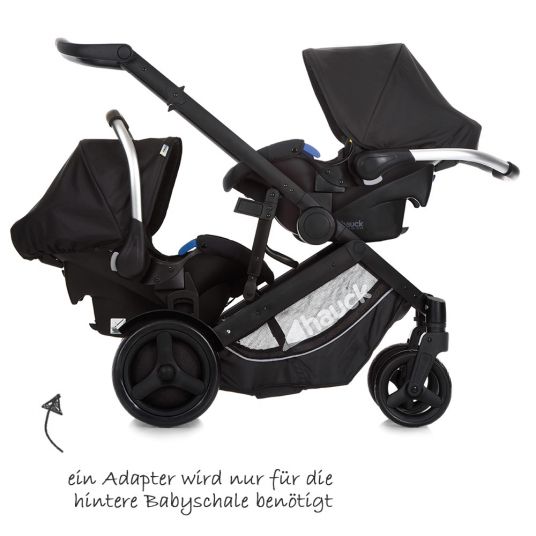 Hauck Duett 3 Babyschalen Adapter für zweiten Comfort Fix Autositz