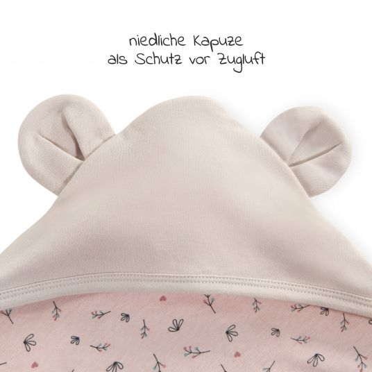 Hauck Blanket / Snuggle blanket Snuggle N Dream - Beige Bloom