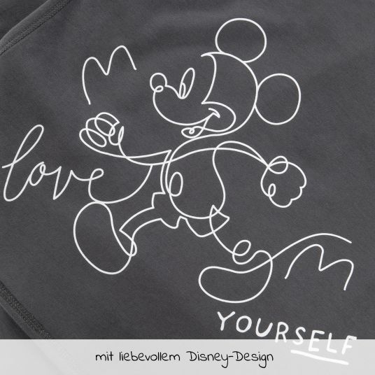 Hauck Einschlagdecke / Kuscheldecke Snuggle N Dream - Disney - Mickey Mouse Anthracite