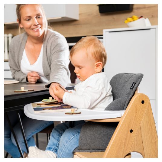 Hauck Dining tray and table for Arketa high chair (Click Tray) - White
