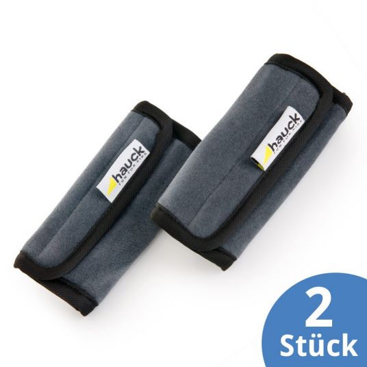 Hauck Seatbelt Pad Smoothe Me - Pack of 2 - Grey