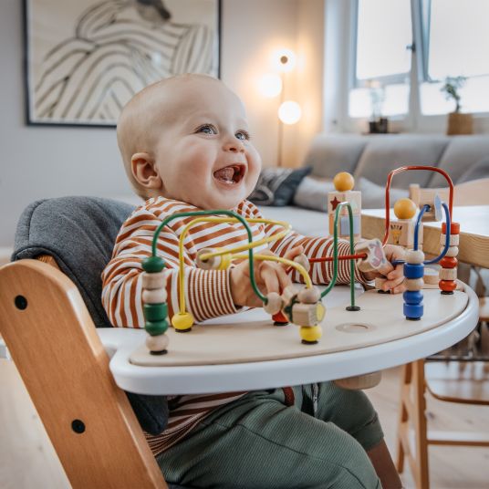 Hauck Alpha Plus High Chair - Nature