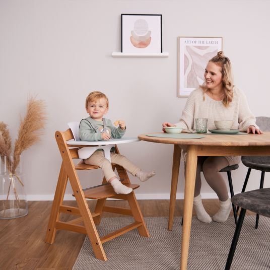 Hauck Alpha Plus High Chair - Nature